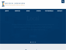 Tablet Screenshot of bryden-johnson.co.uk